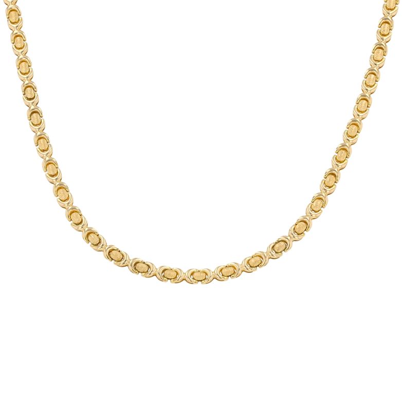 Collier maille fantaisie or jaune 17.57g Comme neuf -  reconditionné disponible sur Gemme Les Bijoux